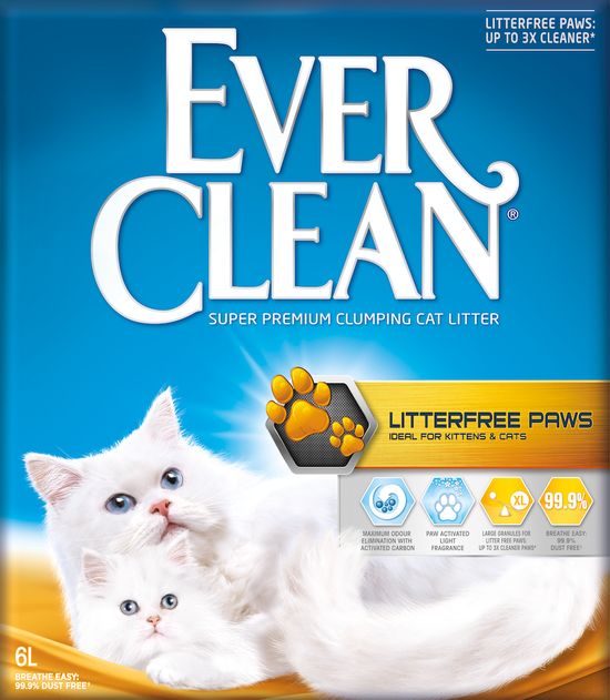 Ever Clean Litter free paws 6L